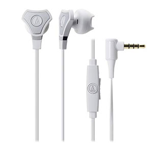 史低价！Audio Technica铁三角 ATHCHX5ISWH 入耳式耳机