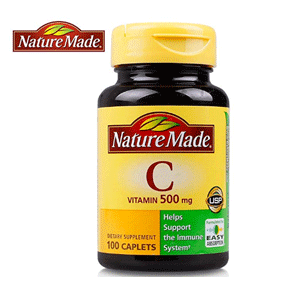 Nature Made 莱萃美 维生素C咀嚼片 500mg*100粒