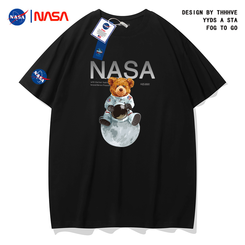 nasa联名夏季款短袖叠T恤