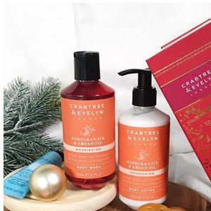 Crabtree & Evelyn瑰柏翠 红石榴坚果油身体乳250ml