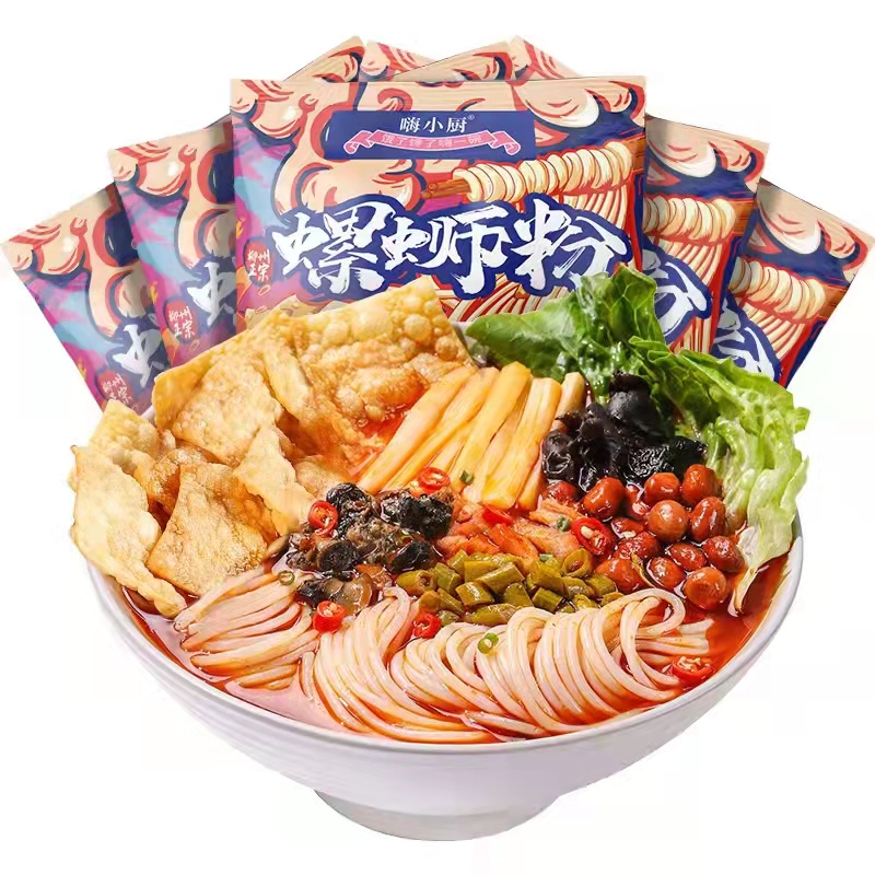 【嗨小厨】正宗柳州螺蛳粉300g*5袋
