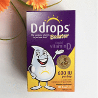 Ddrops 婴幼儿维生素D3滴剂 600 IU 100滴