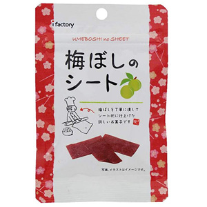 日本 ifactory爱心工厂 话梅片 14g×6包 日本 ifactory爱心工厂 话梅片 14g×6包