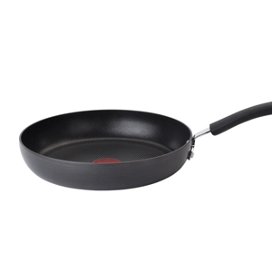 T-fal 特福E91807硬铝平底不粘煎锅带红点12英寸 灰色