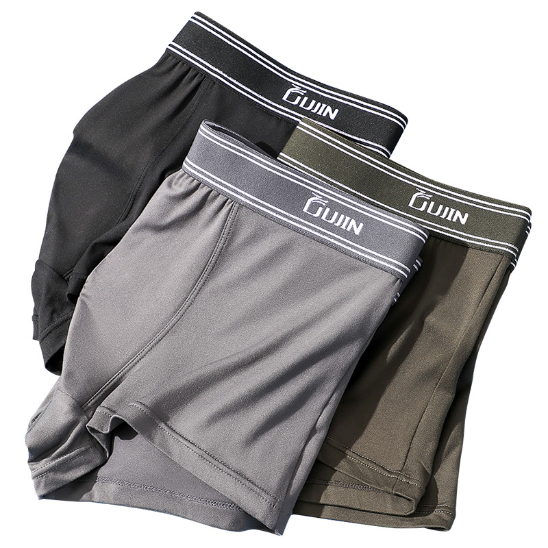 古今男士内裤平角纯色四角裤短裤裤裤头