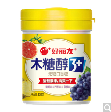 4098元orion好丽友木糖醇无糖口香糖101g6件限地区