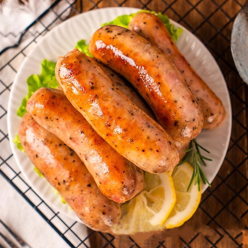 【鲁丫头】火山石地道纯肉肠20根