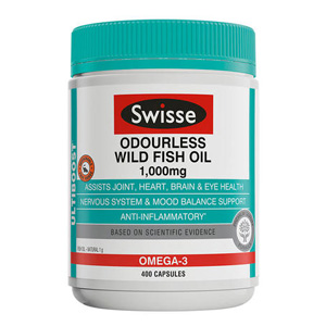 低价!Swisse 野生深海鱼油胶囊 400粒(无腥味) 低价!Swisse 野生深海鱼油胶囊 400粒(无腥味)