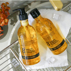 Jema Rose 8分钟人参精华柔顺秀发洗发水 400ml
