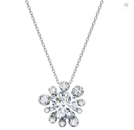 swarovski Galaxy pendant Laboratory 合成钻石项链