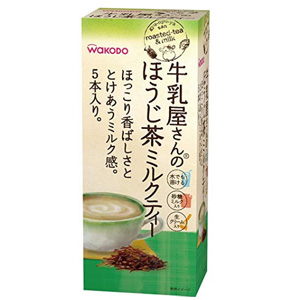 和光堂 牛乳屋 烘培茶 抹茶奶茶 5条装*6盒