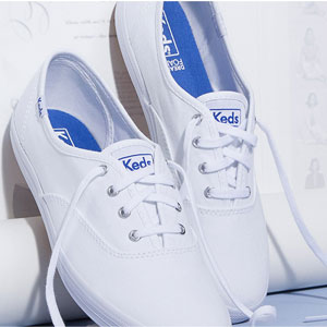 Keds精选Keds x kate spade new york鞋履无门槛7折促销再来