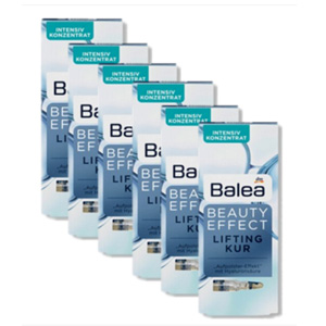 Balea Beauty Effect芭乐雅玻尿酸系列浓缩精华安瓶7支*6盒装