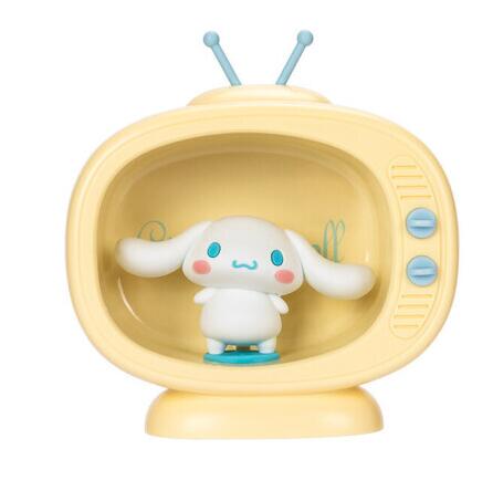 19.9元包邮！名创优品 卡通周边三丽殴迷你电视机造型小夜灯