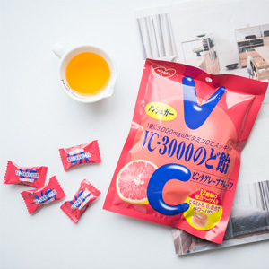 NOBEL诺贝尔 VC-3000 润喉糖 粉红色葡萄柚味 90g*6袋