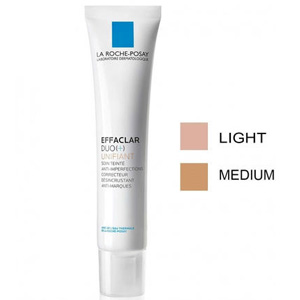 La Roche-Posay理肤泉duo+青春痘调理精华乳 素颜霜中号色 40ml