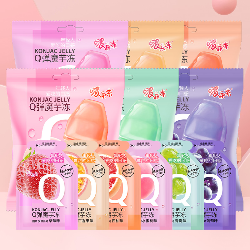 【稳定签到】洽洽Q弹魔芋果冻120克