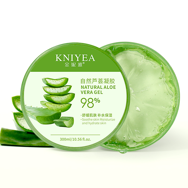 正品祛痘印痘坑芦荟胶300g