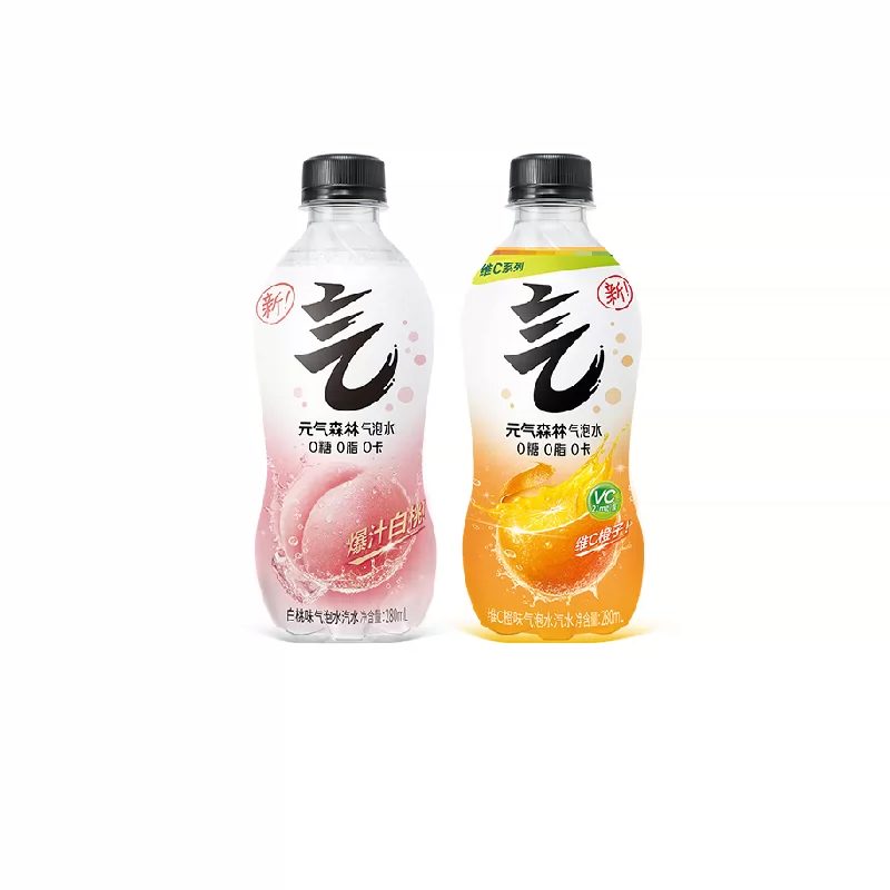 元气森林2种口味气泡水280ml*24瓶