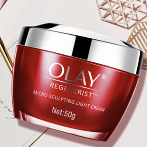 olay玉兰油新生塑颜金纯大红瓶面霜50g
