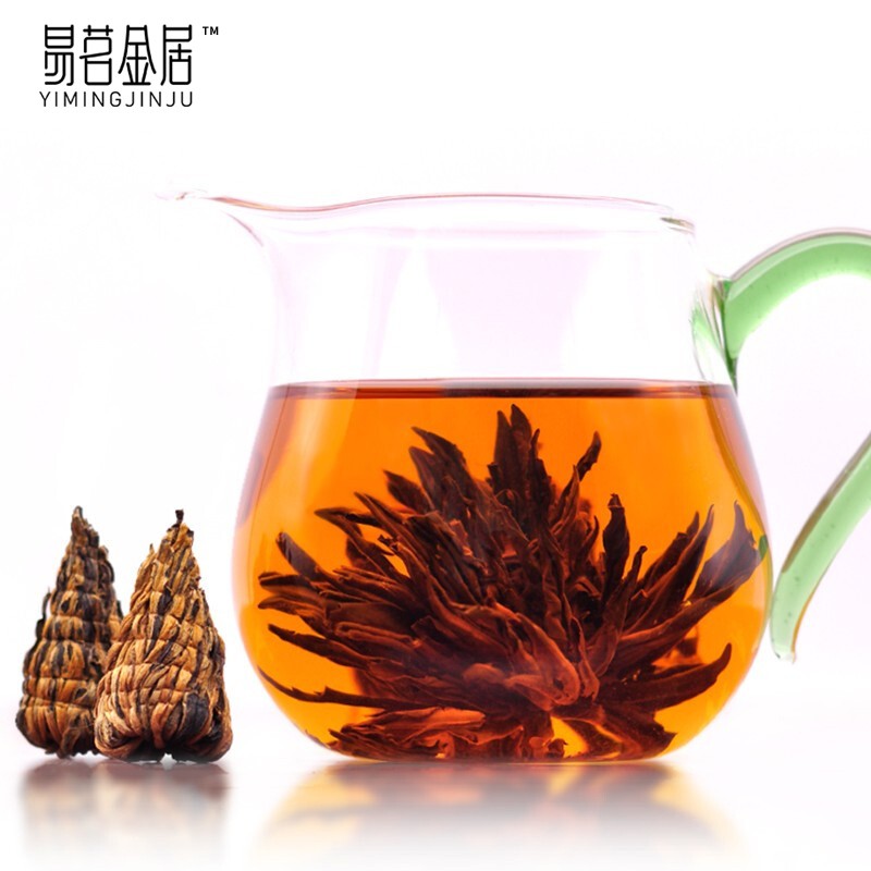 云南原产小红塔古树红茶宝塔红 80g*5罐