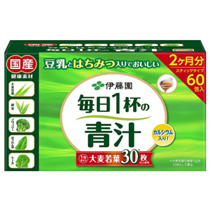 再补!伊藤园 每天一杯青汁(粉末类型)7.5g*60包 再补!伊藤园 每天一杯青汁(粉末类型)7.5g*60包