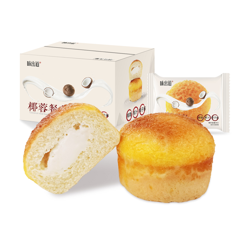 【味出道】椰蓉手撕面包800g