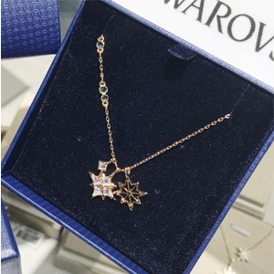 swarovski施华洛世奇八芒星雪花项链5494352