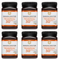 Manuka Doctor麦卢卡30 MGO生物活性蜂蜜 500g*6