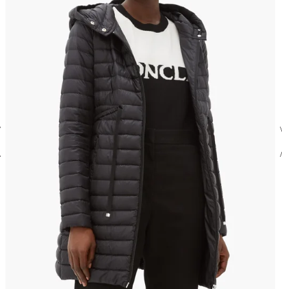 MONCLER Lightweight down-filled 棉衣
