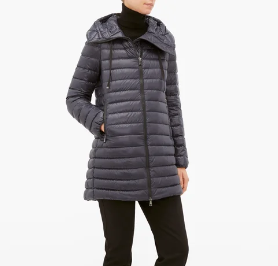 MONCLER Logo-appliqué quilted-down 棉服