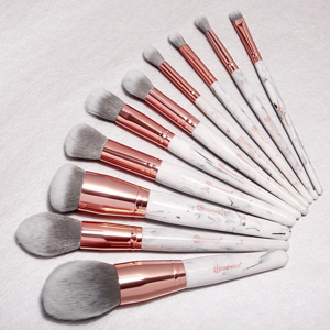 BH Cosmetics 大理石纹化妆刷十件套