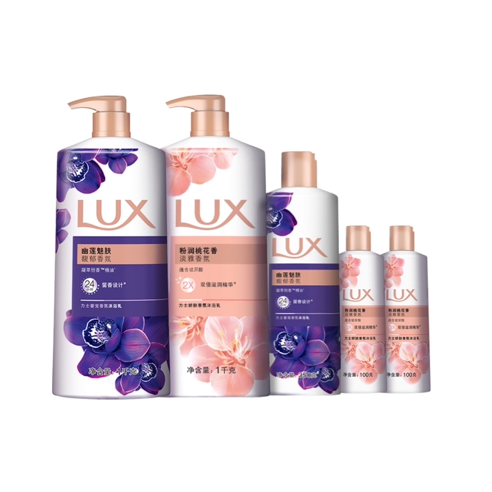 返25猫卡！力士幽莲+桃花沐浴露2550g