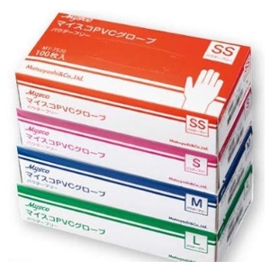 日本 Mysco食品级防护抗菌一次性手套 100枚 日本 Mysco食品级防护抗菌一次性手套 100枚