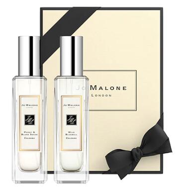 Jo Malone祖马龙蓝风铃和牡丹30ml+胭红麂绒香水30ml,售价$140+