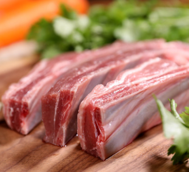 138元包顺丰冷链天峻山正宗青海羊肋骨冷冻羊排肉2斤