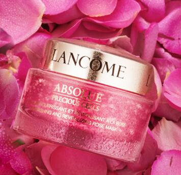 lancome兰蔻菁纯臻颜玫瑰面膜玫瑰75ml