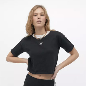 adidas Originals Black 短款T恤 adidas Originals Black 短款T恤