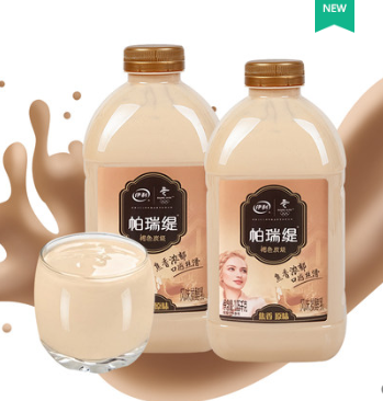 336元包邮伊利帕瑞缇褐色炭烧酸奶105kg2瓶