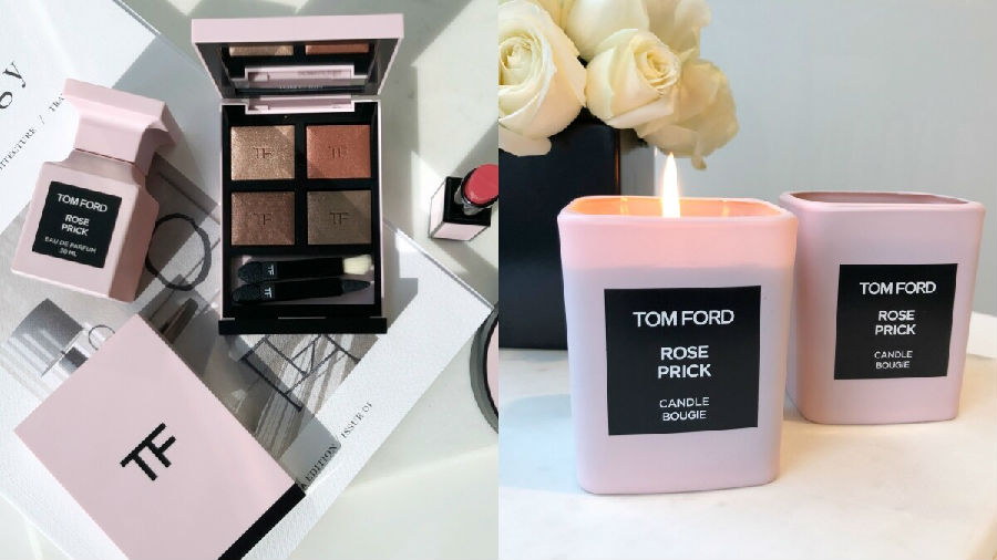 新品|Tom Ford最美香水禁忌玫瑰推出蜡烛、随身香氛与彩妆等捂住你的钱包_拔草哦