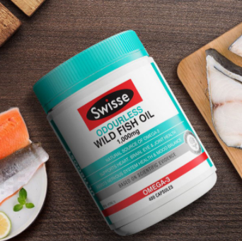 【3件6折】75.2元!swisse 野生鱼油软胶囊omega-3 1000mg400粒