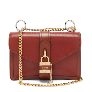 CHLOÉ Aby leather shoulder bag