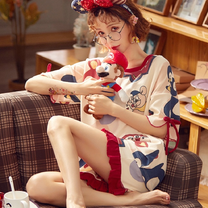 【雅模派对】97款家居服春秋季两件套