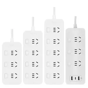 德力西插座排插独立开关插排多功能插板多孔插板插线板拖线板宿舍