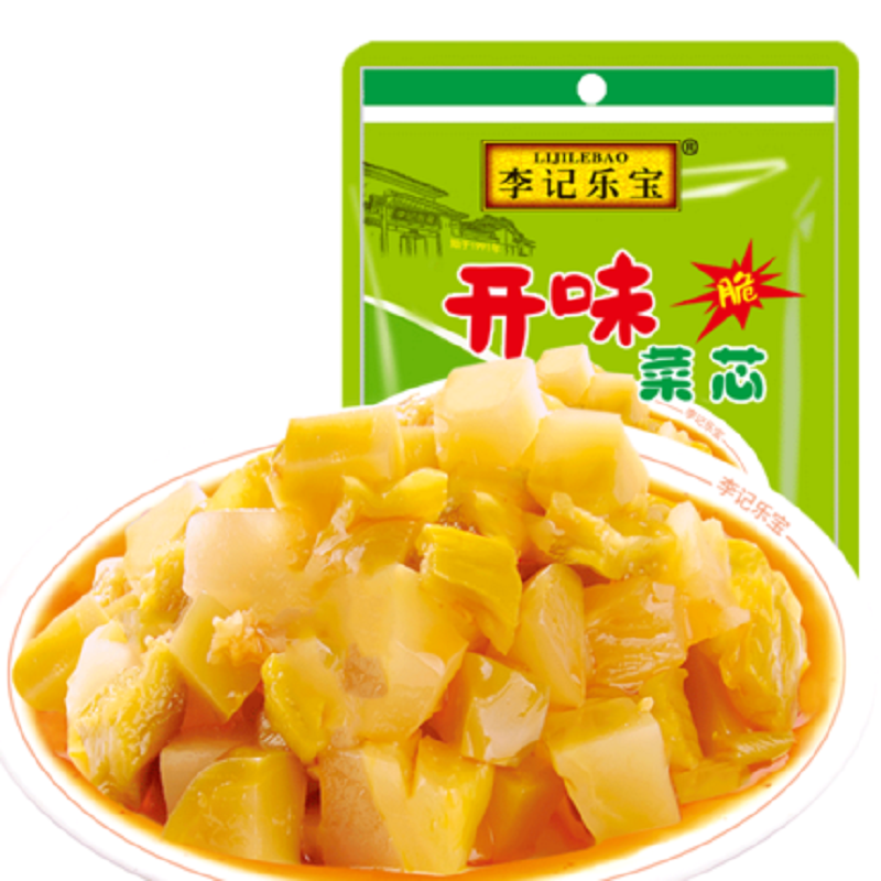 【李记旗舰店】下饭菜芯8袋640g