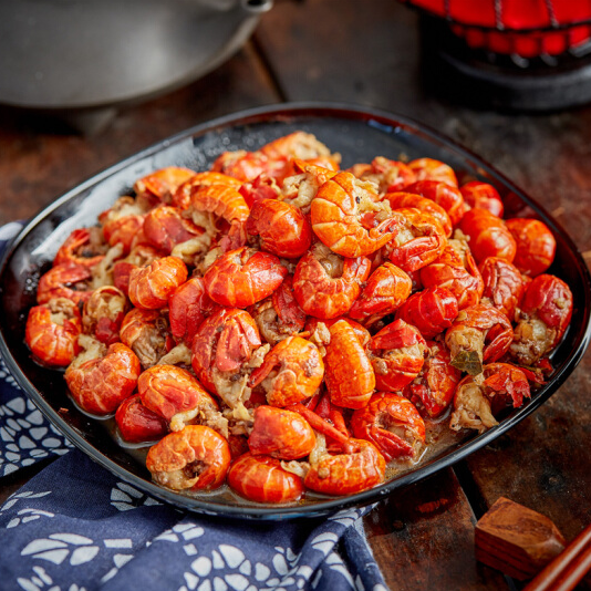 买一赠一1979元包邮德炎麻辣虾球小龙虾尾300g5盒3件小龙虾尾300g3件