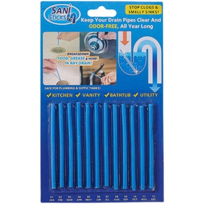 【可签到】家用多功能管道疏通棒12根