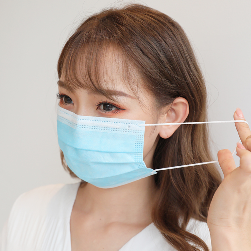 一次性成人医用口罩50只