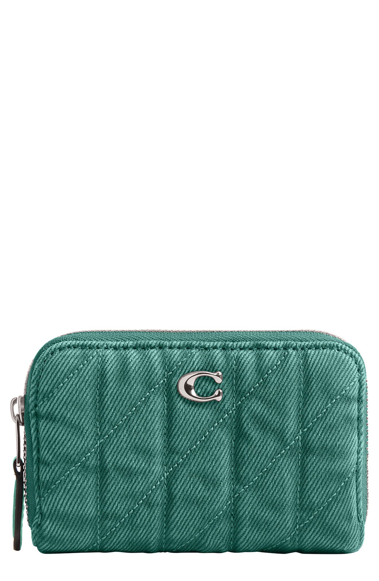 COACH Essential Quilted Denim 蔻驰钱包