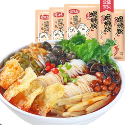 29.7元包邮！螺久香 柳州正宗螺蛳粉300g*5包   